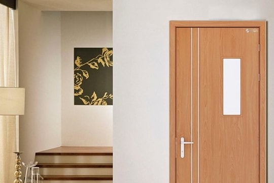 Cửa nhựa composite 1 cánh - giới thiệu cửa gỗ công nghiệp