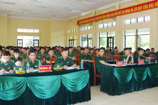 Bộ đội Biên phòng Quảng Nam khai giảng khóa huấn luyện quân nhân dự bị
