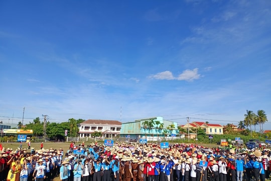 Hơn 1.500 trại sinh tham gia trại hè Thanh thiếu nhi huyện Thăng Bình năm 2023