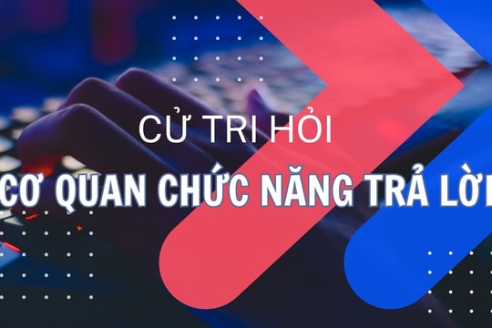 Trả lời ý kiến cử tri về khắc phục sạt lở bờ biển, kè sông