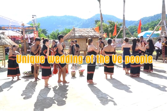 Unique wedding of the Ve people