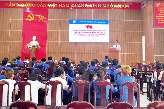 Đoàn Khối các cơ quan Quảng Nam tập huấn công tác đoàn và phong trào thanh niên