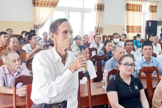 Dự án quy hoạch khu dân cư khối phố 8 (An Sơn): Lắng nghe để giải quyết nguyện vọng của người dân