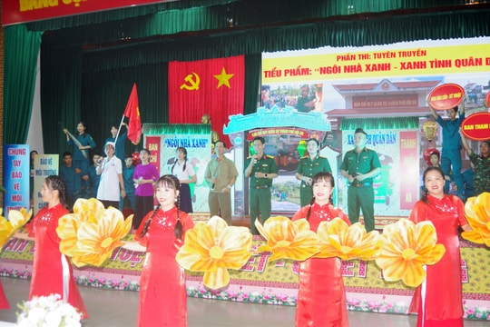 Sôi nổi hội thi "Dân vận khéo" lực lượng vũ trang tỉnh