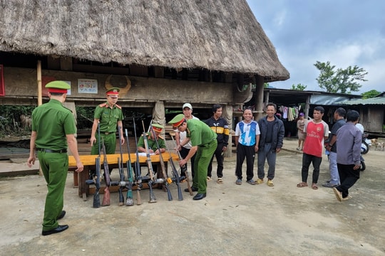 Chủ tịch UBND tỉnh kêu gọi nhân dân thực hiện cuộc vận động giao nộp vũ khí, vật liệu nổ, công cụ hỗ trợ và pháo