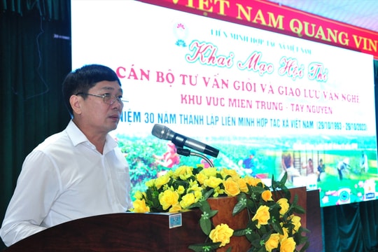Liên minh HTX 18 tỉnh, thành phố miền Trung - Tây Nguyên tham gia hội thi “Cán bộ tư vấn giỏi và giao lưu văn nghệ"