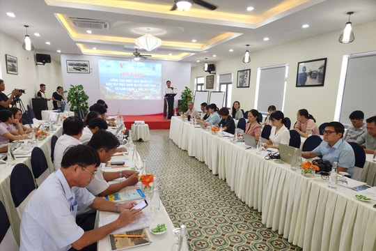 Tìm giải pháp bảo tồn và phát triển bền vững tài nguyên khu sinh quyển Cù Lao Chàm