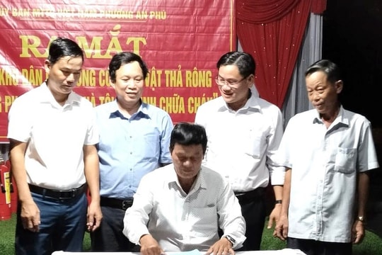 An Phú ra mắt mô hình "Khu dân cư không có động vật thả rông"