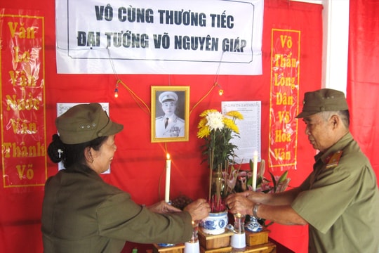 Tướng Giáp trong tim người xứ Quảng