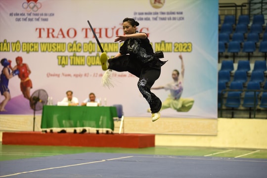 Những hình ảnh ấn tượng giải vô địch Wushu các đội mạnh quốc gia