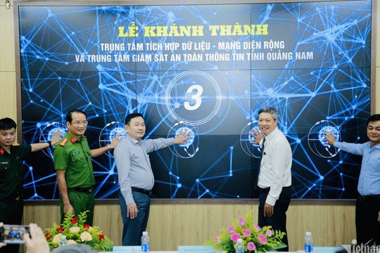 [VIDEO] - Khánh thành Trung tâm tích hợp dữ liệu tỉnh Quảng Nam