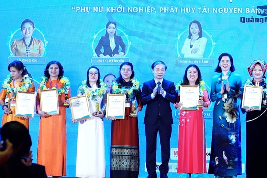 [VIDEO] - HTX Minh Phúc Trà My đoạt giải khuyến khích cuộc thi phụ nữ khởi nghiệp toàn quốc