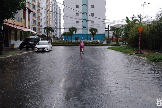 Mưa rất to, đề phòng ngập úng đô thị, lũ quét, sạt lở đất
