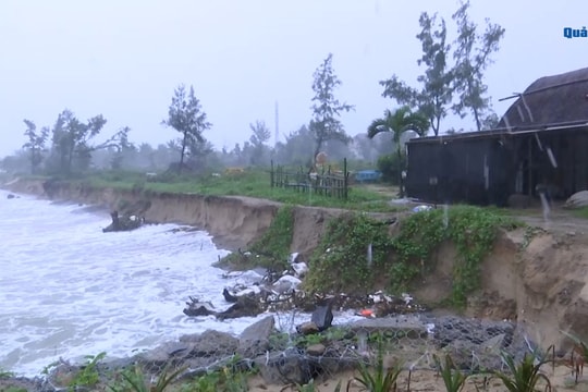 [VIDEO] - Sạt lở bờ biển phường Cẩm An