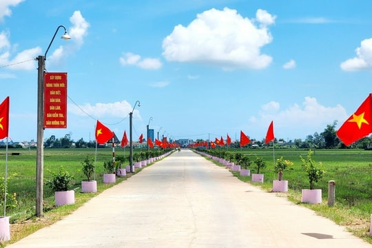 Sạch đẹp những tuyến đường tự quản ở Thăng Bình