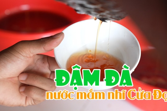 [VIDEO] - Đậm đà nước mắm nhĩ Cửa Đại