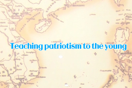 Teaching patriotism to the young