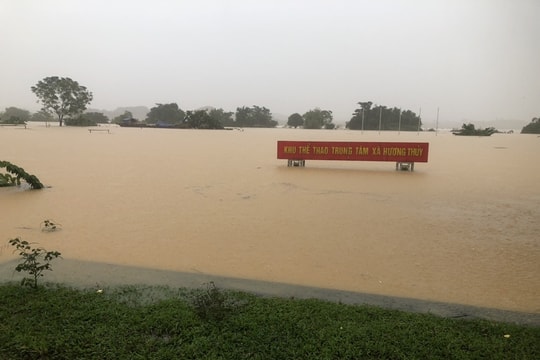 Hà Tĩnh: Mưa lũ tại Hương Khê, Vũ Quang gây nhiều thiệt hại