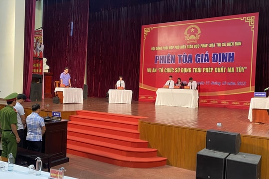 Quyết liệt phòng chống ma túy, nhìn từ “Phiên tòa giả định”