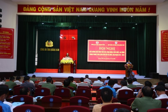 Hơn 75% cơ quan, doanh nghiệp, cơ sở giáo dục đạt tiêu chuẩn an toàn về an ninh trật tự