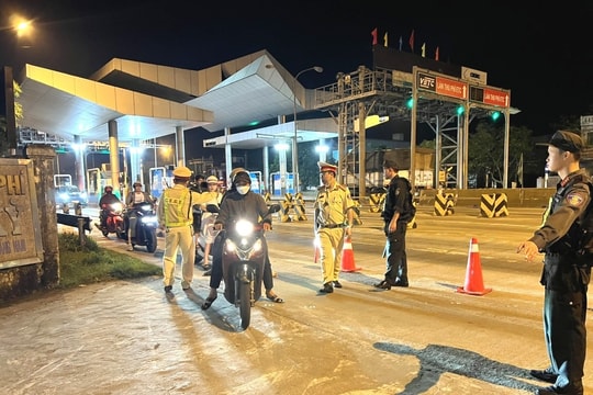 Dừng thực hiện một số nội dung chi, mức chi kinh phí bảo đảm trật tự an toàn giao thông