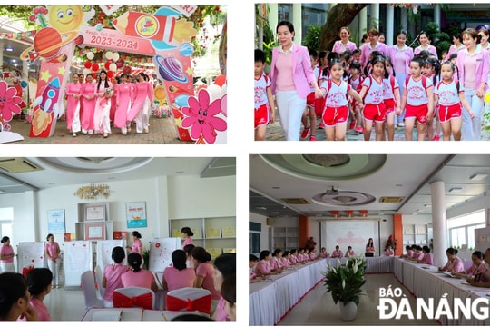 Trường Mầm non Hồng Nhung: Điểm sáng đổi mới sáng tạo trong chăm sóc, giáo dục trẻ toàn diện