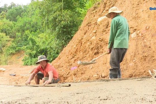 [VIDEO] - 80 tỷ đồng xây dựng đường ĐH và giao thông nông thôn 2023
