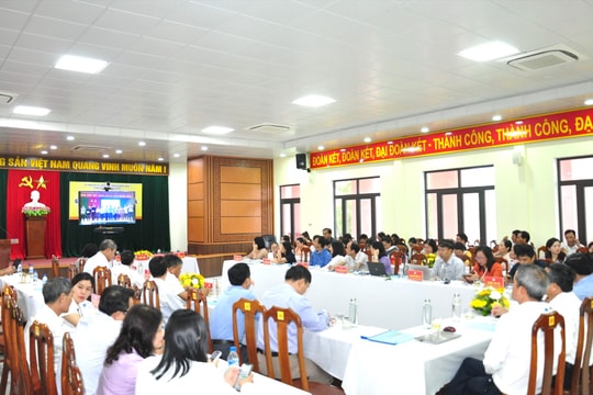 Giao ban công tác mặt trận cụm đồng bằng năm 2023