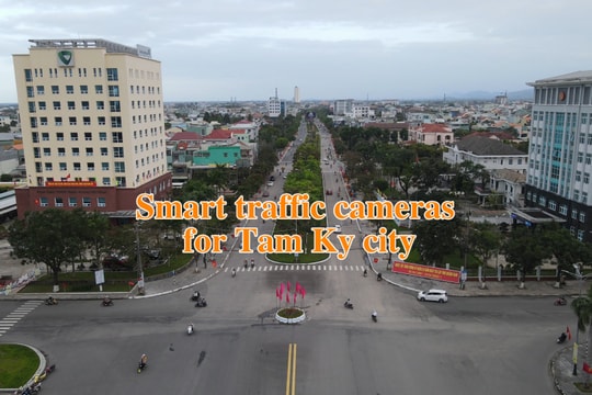 Smart traffic cameras for Tam Ky city
