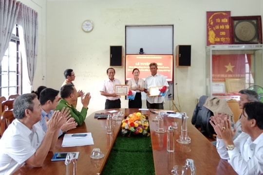 Xã Bình Minh tuyên dương 3 cá nhân có hành động đẹp