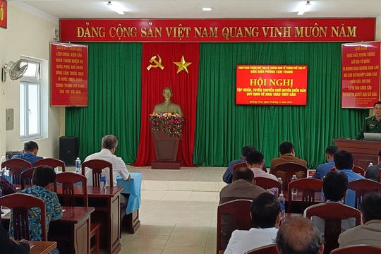 Tam Kỳ tuyên truyền chủ quyền biển đảo và các quy định khai thác thuỷ sản trên biển cho ngư dân