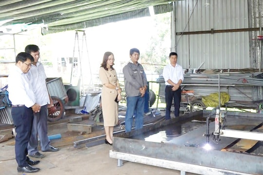 Thăng Bình hỗ trợ phát triển tiểu thủ công nghiệp