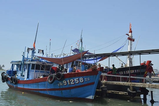 Núi Thành xây dựng được 41 tổ đoàn kết đánh bắt trên biển