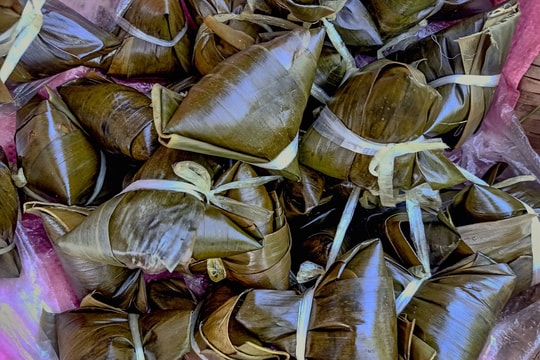 Hương vị bánh ú sắn