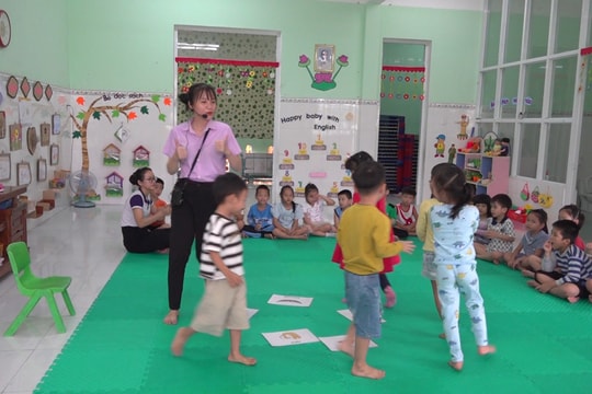 Tam Kỳ đưa tiếng Anh vào cấp học mầm non