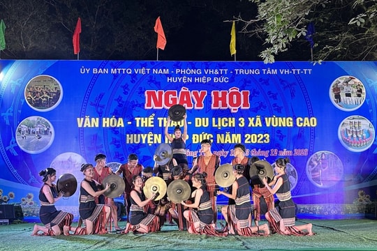 Hiệp Đức tổ chức Ngày hội Văn hóa - thể thao - du lịch 3 xã vùng cao