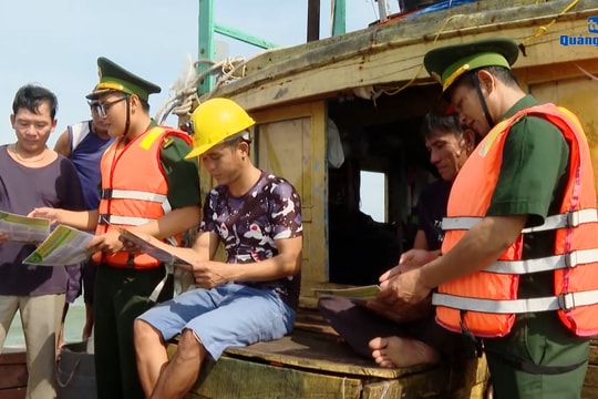 [VIDEO] - Đa dạng hình thức tuyên truyền Luật Biên phòng Việt Nam