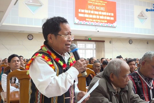 [VIDEO] - Quan tâm tiếng nói người có uy tín