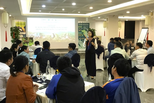 Nâng cao năng lực truyền thông mạng xã hội trong hoạt động bảo tồn động vật hoang dã