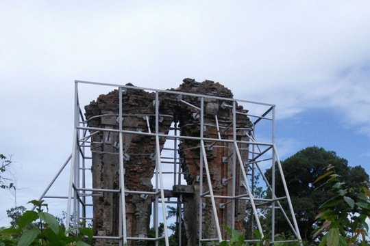 Hơn 37 tỷ đồng bảo tồn, tu bổ, phục hồi các tháp Chăm ở Quảng Nam