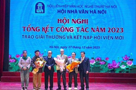 Công bố Giải thưởng Văn học Hội Nhà văn Việt Nam 2023