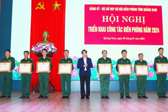 Tập trung xây dựng Bộ đội Biên phòng Quảng Nam vững mạnh toàn diện