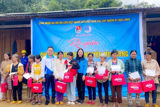 Tỉnh đoàn tổ chức chương trình "Tình nguyện mùa đông" và "Xuân tình nguyện"