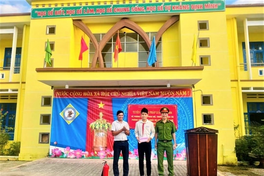 Tam Kỳ: Tuyên truyền phòng chống sử dụng pháo nổ trong học sinh