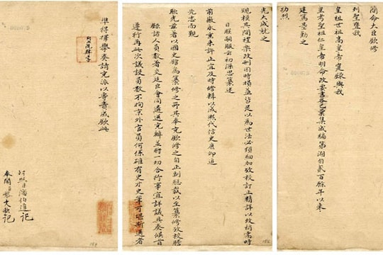 Phát hiện thú vị của sử gia Chen Ching Ho từ Châu bản triều Nguyễn