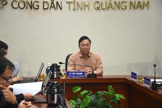 Giao UBND huyện Thăng Bình thanh tra giấy chứng nhận quyền sử dụng đất của gia đình bà Hường