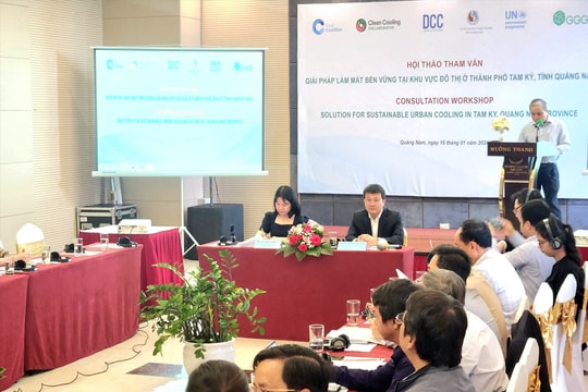 Tham vấn giải pháp làm mát đô thị Tam Kỳ