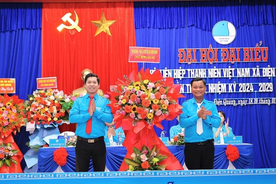 Điện Bàn tổ chức thành công đại hội điểm Đại hội đại biểu Hội LHTN Việt Nam cấp cơ sở