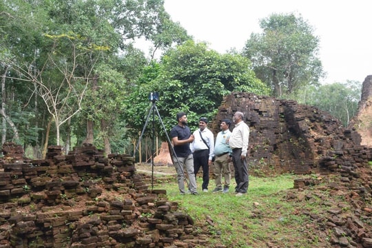 Tiếp tục công tác bảo tồn khu đền tháp Mỹ Sơn