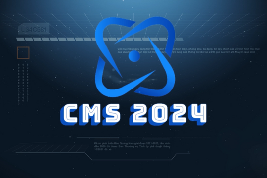 Ngày 2/2, Báo Quảng Nam ra mắt giao diện mới báo điện tử và vận hành Tòa soạn hội tụ